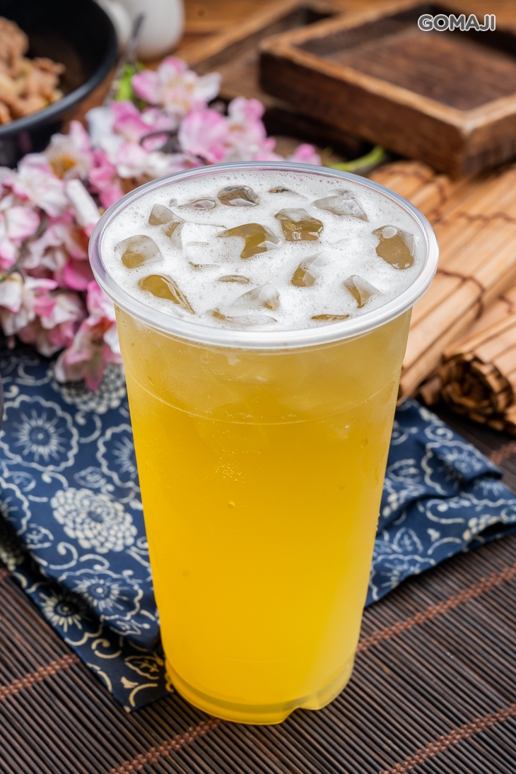 鮮榨柳橙綠茶(700m)