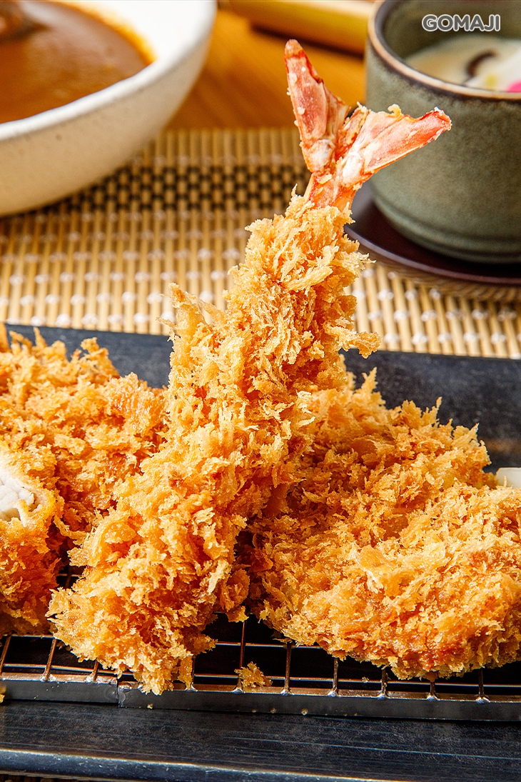 勝博殿套餐(炸蝦+里脊豬排+腰內豬排)