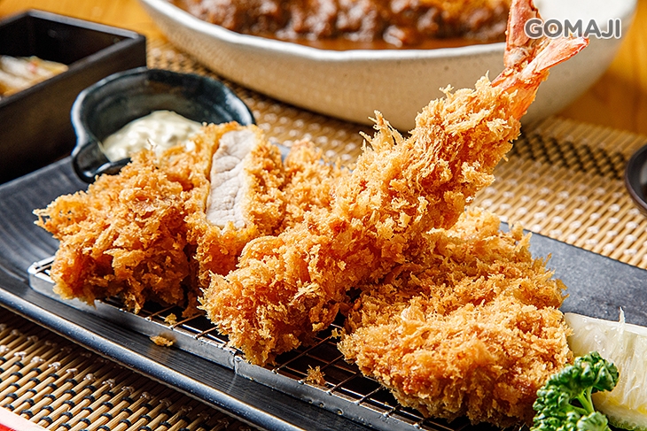 勝博殿套餐(炸蝦+里脊豬排+腰內豬排)