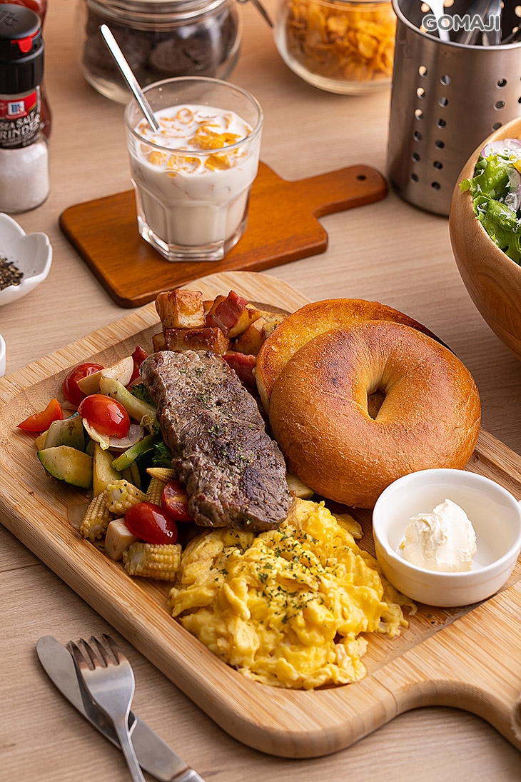 香煎牛排早餐