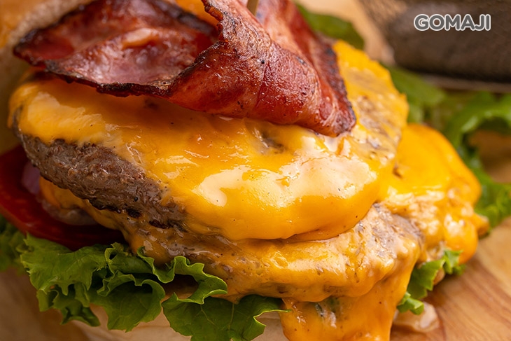 雙層牛肉起士漢堡
