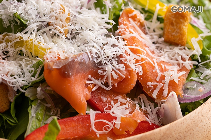 燻鮭魚菠菜沙拉