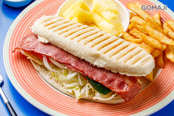 香燻培根&帕尼尼