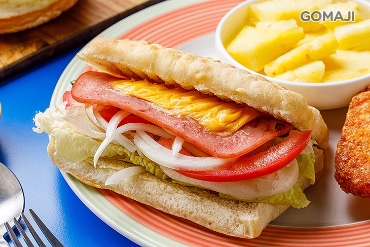 起司火腿&巧巴達