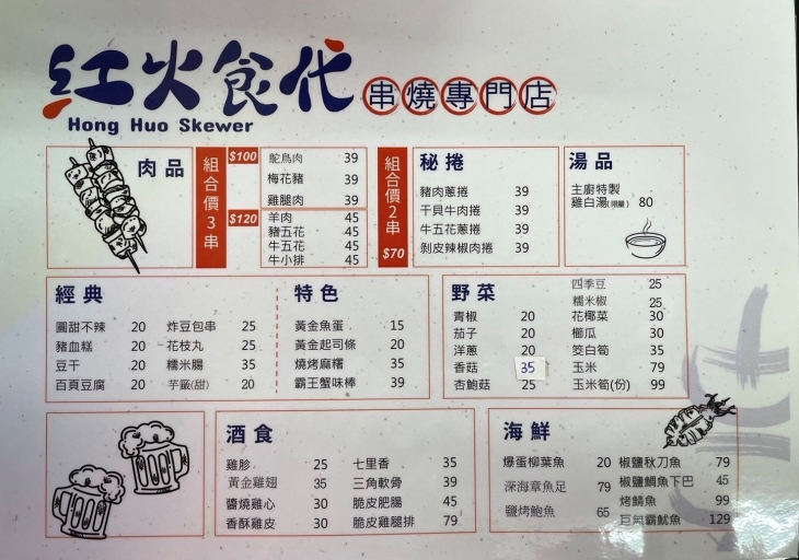 紅火食代 串燒專門店