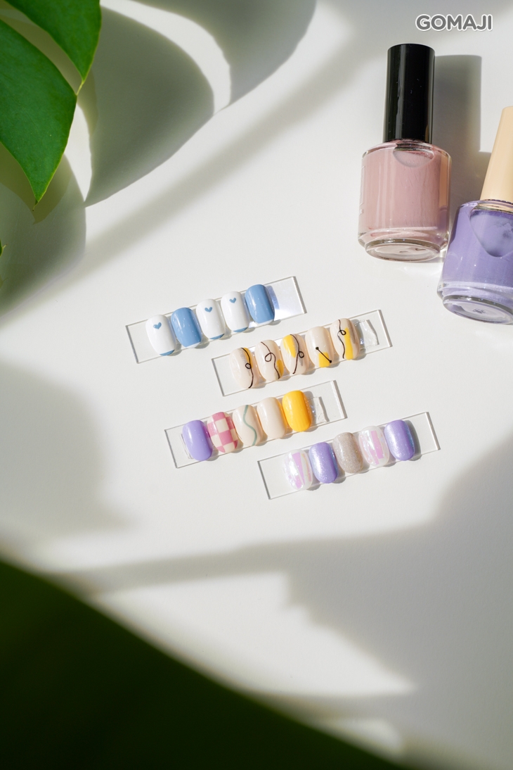 雜誌設計款凝膠美甲