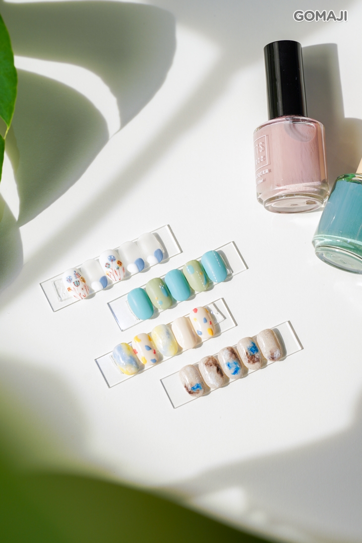 雜誌設計款凝膠美甲