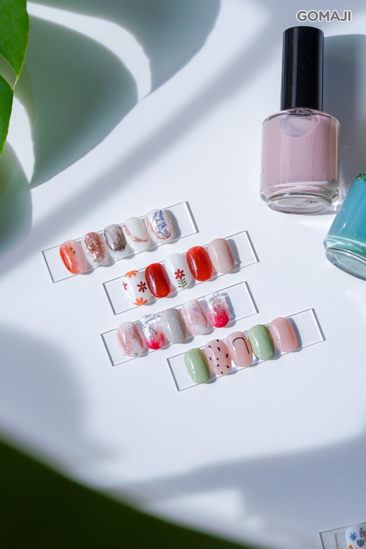 雜誌設計款凝膠美甲