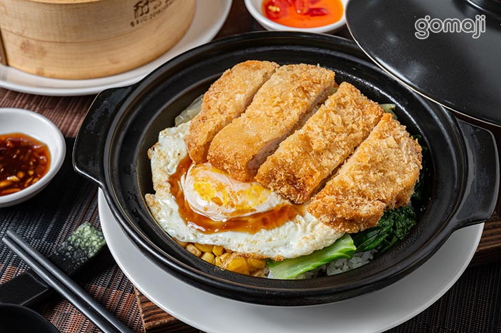 豬排煲仔飯
