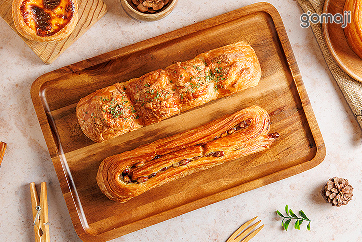 丹麥熱狗排＆丹麥紅豆麵包