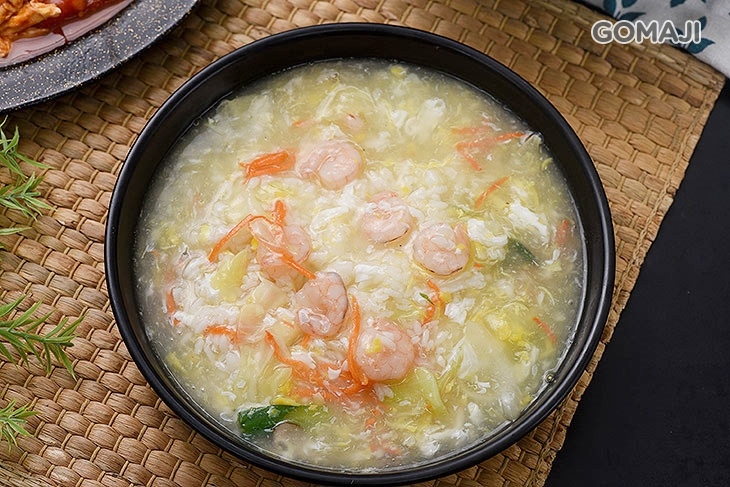 滑蛋蝦仁燴飯