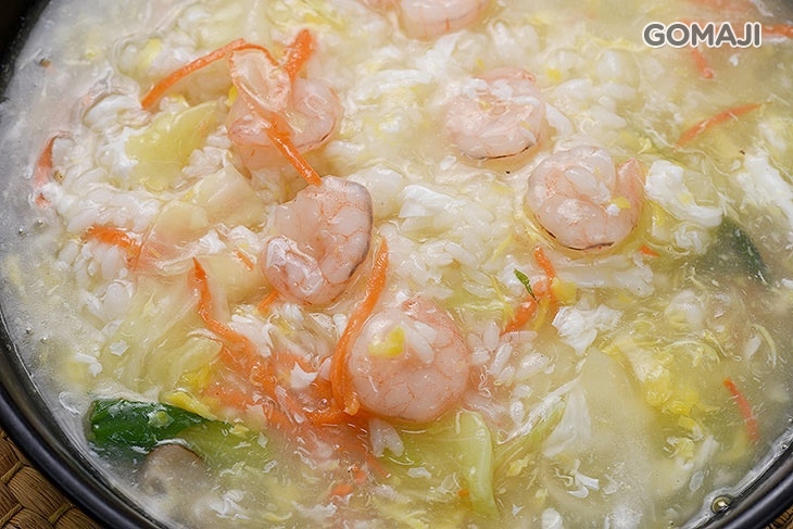 滑蛋蝦仁燴飯