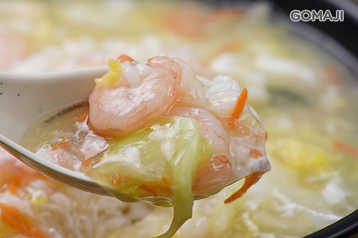 滑蛋蝦仁燴飯