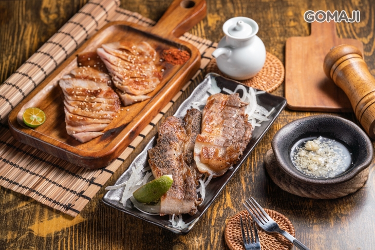 脆口松阪豬+風味鹹豬肉