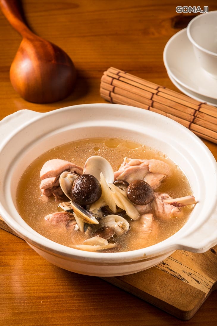 香菇蛤蠣雞湯