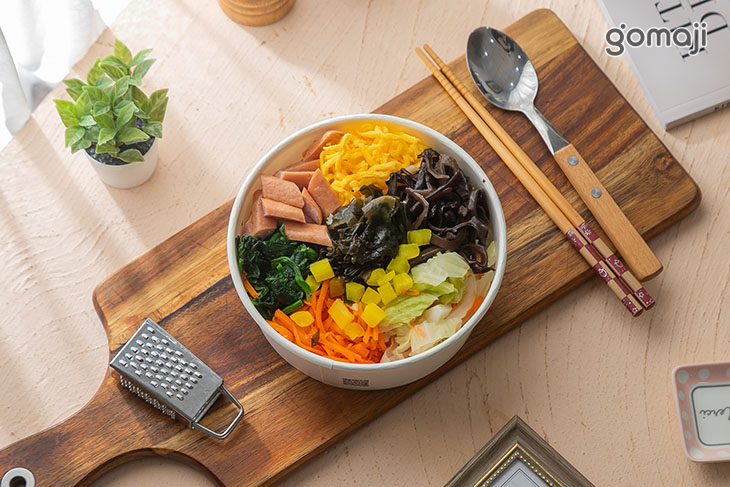 火腿拌飯