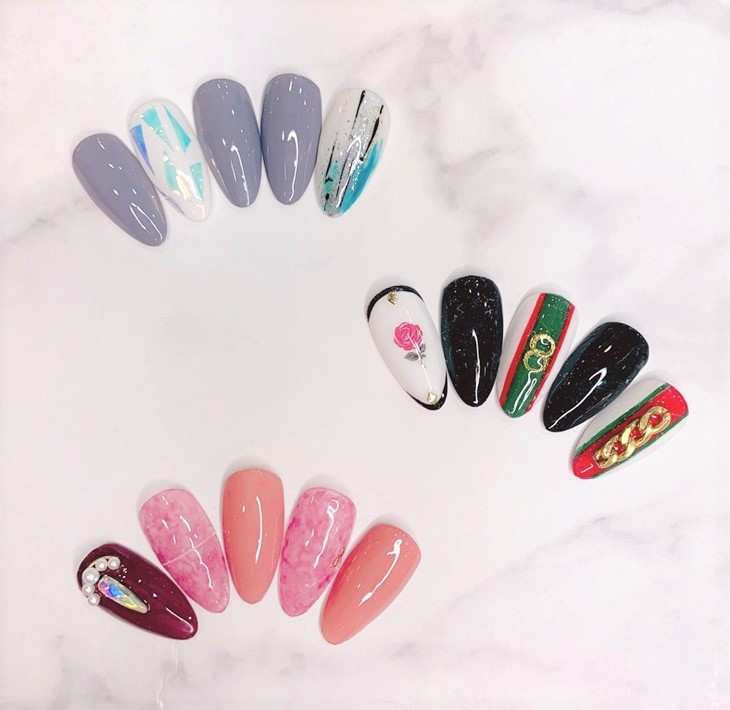 日韓造型設計款手部美甲