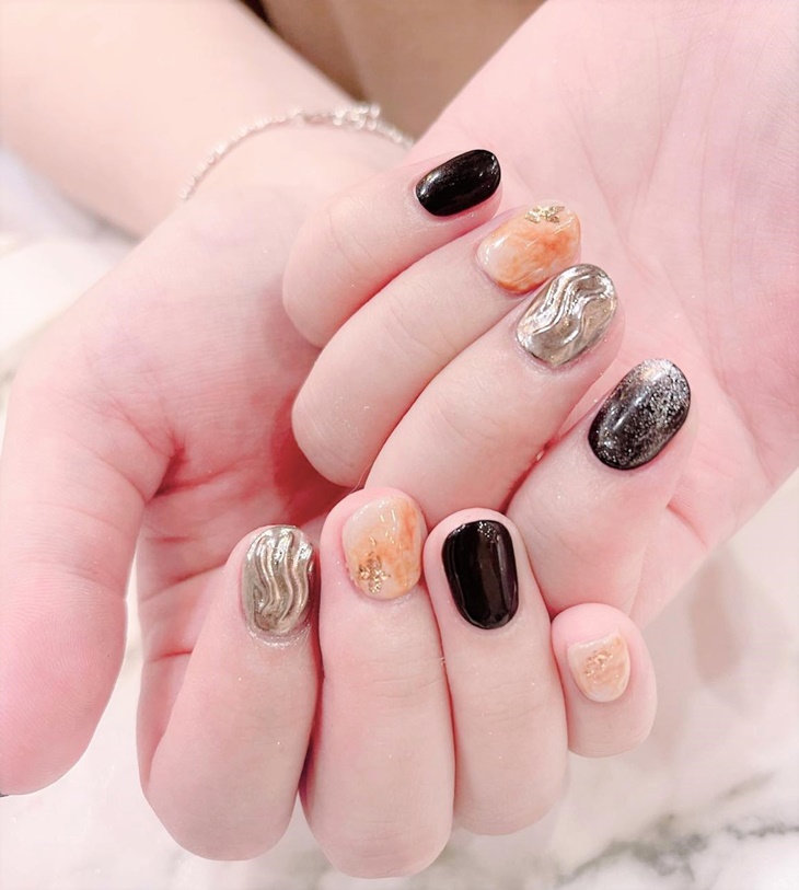 日韓造型設計款手部美甲