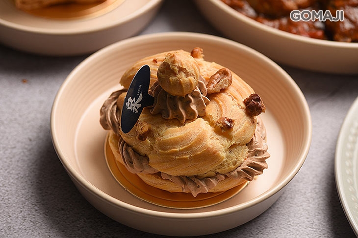 焦糖鹽之花泡芙