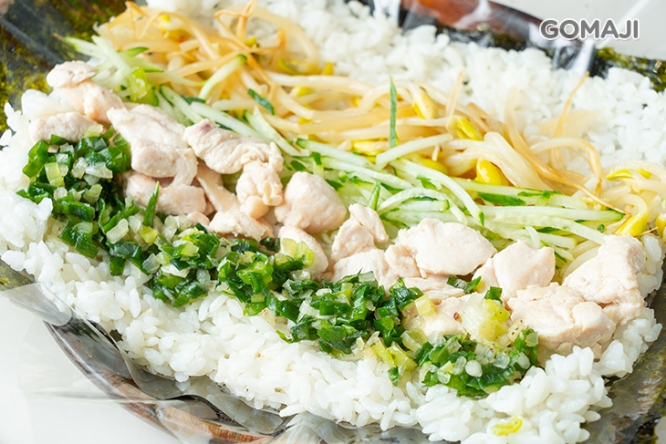 蔥鹽雞丁海苔飯捲