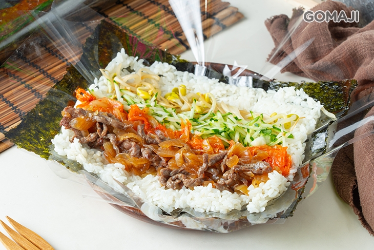 泡菜牛肉海苔飯捲
