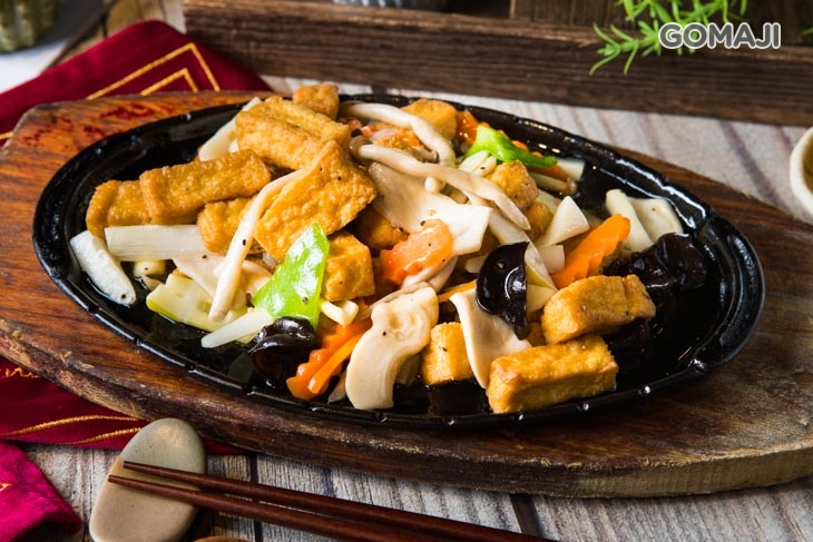 鐵板豆腐