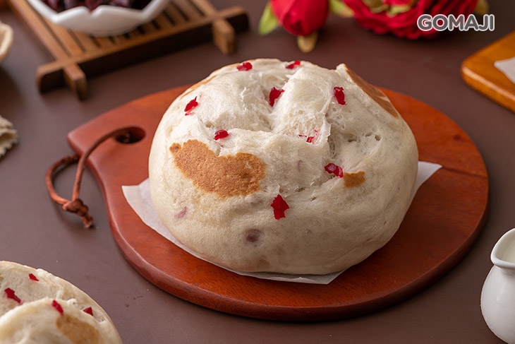 洛神花雞蛋牛奶開花饅頭