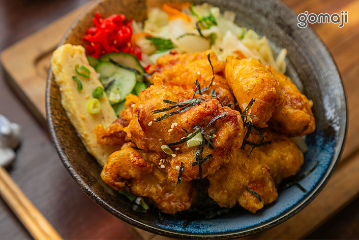 唐揚炸雞丼