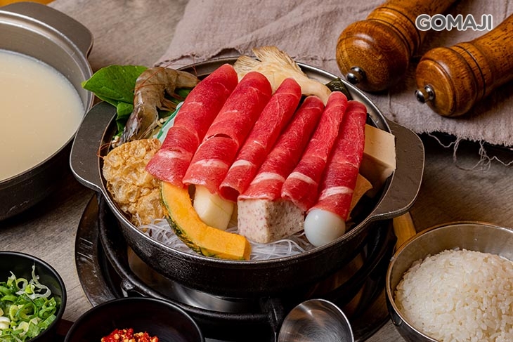 精選牛+蔬食鍋