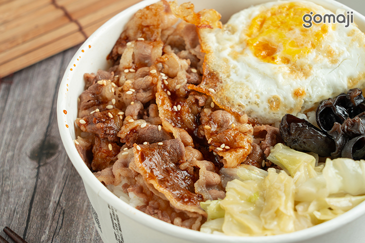 牛五花烤肉飯