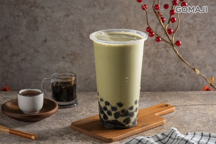 抹茶黑糖珍珠奶