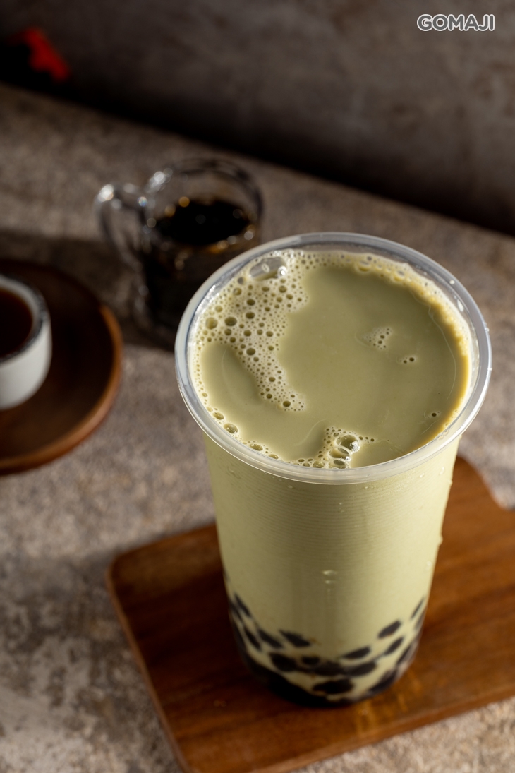 抹茶黑糖珍珠奶