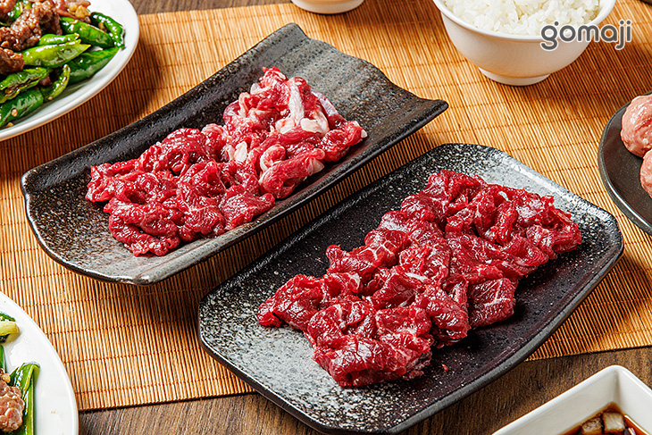 溫體赤身牛肉盤+頂級上選溫體牛肉(加價)