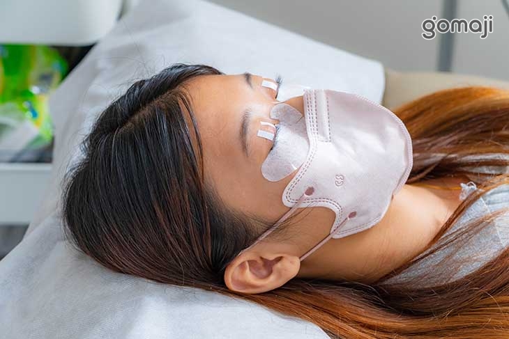 貼膠原蛋白眼膜