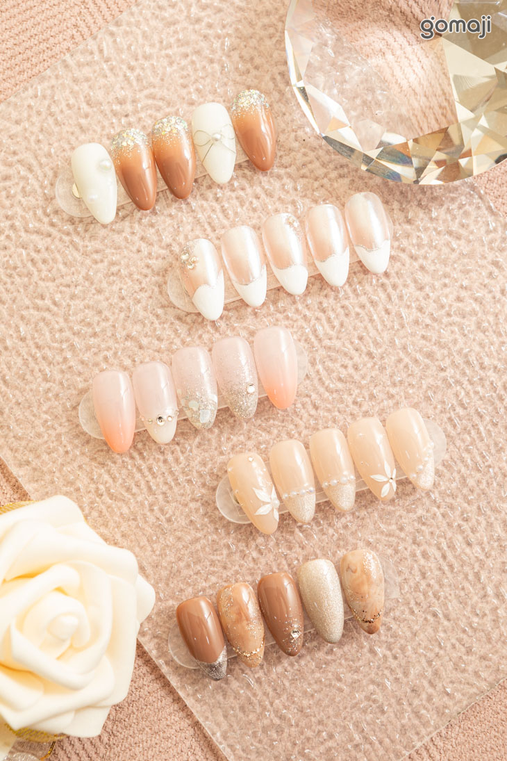 仙女下凡高貴氣質款手部凝膠美甲20選1