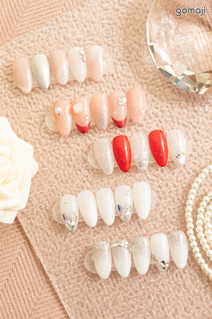 仙女下凡高貴氣質款手部凝膠美甲20選1