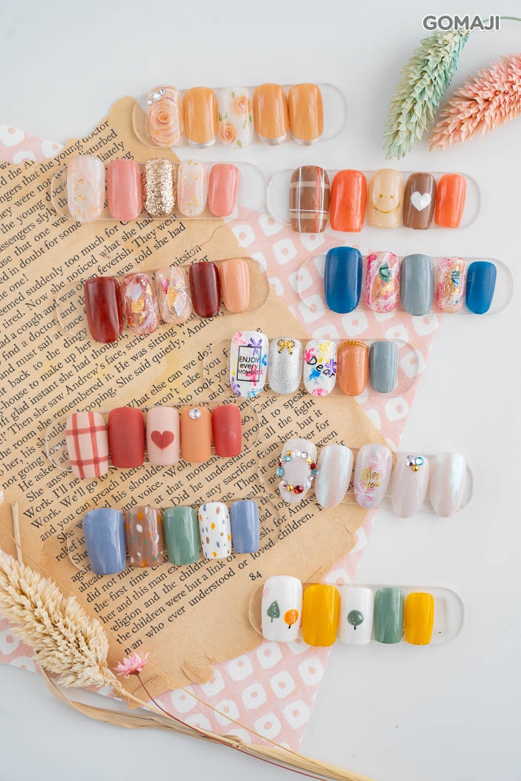  手部造型凝膠設計款30選1(可換色不可換款，款式不定期更新替換)