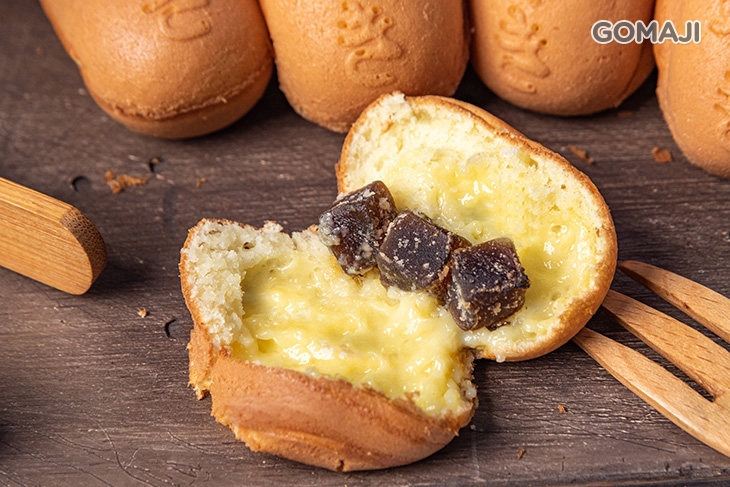 卡士達奶油黑糖麻糬QQ