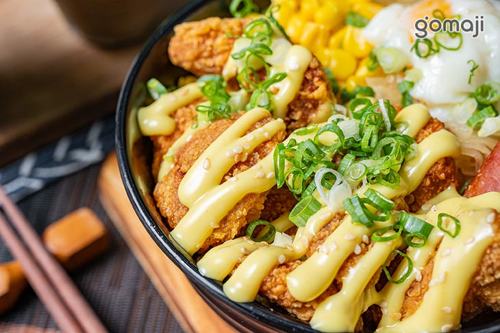 唐揚雞塊飯