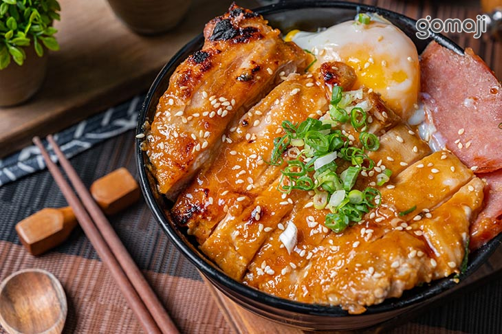 照燒火烤雞腿飯