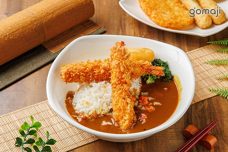 日式炸蝦咖喱飯