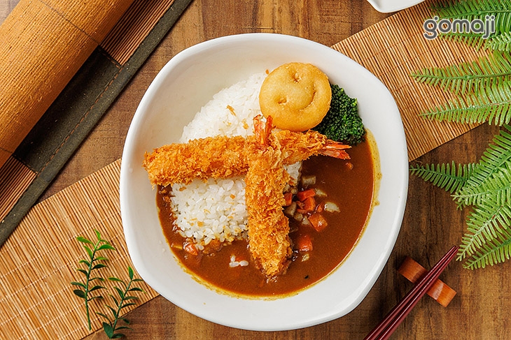 日式炸蝦咖喱飯