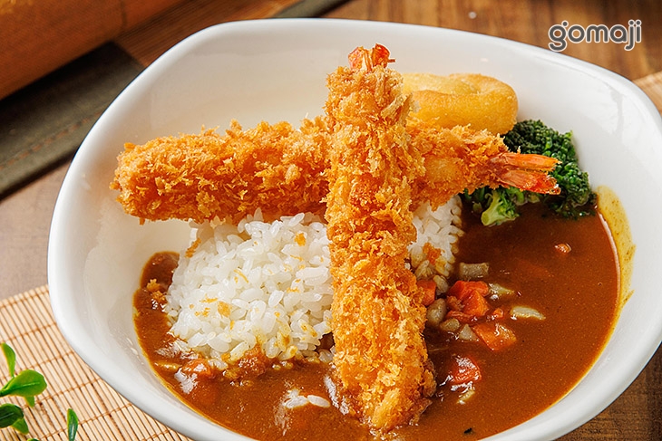 日式炸蝦咖喱飯