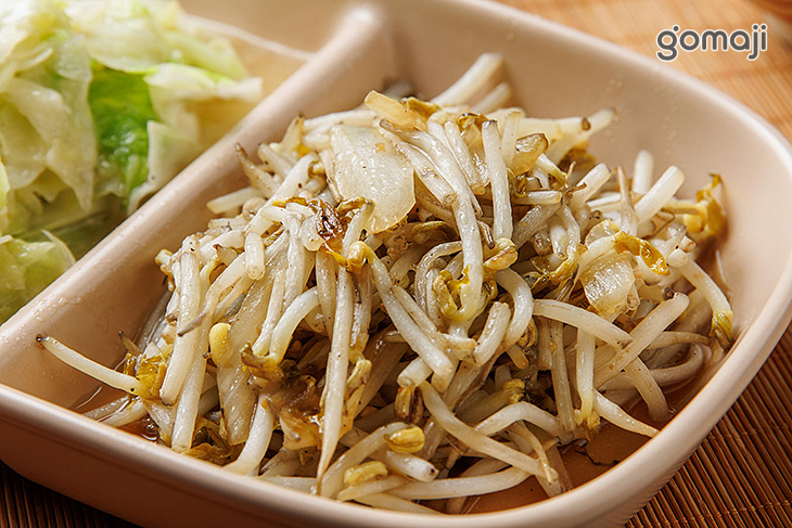 高麗菜 + 豆芽菜