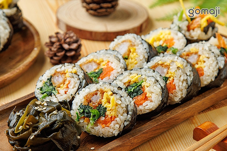 炸蝦飯捲