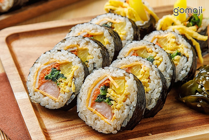 起司火腿飯捲