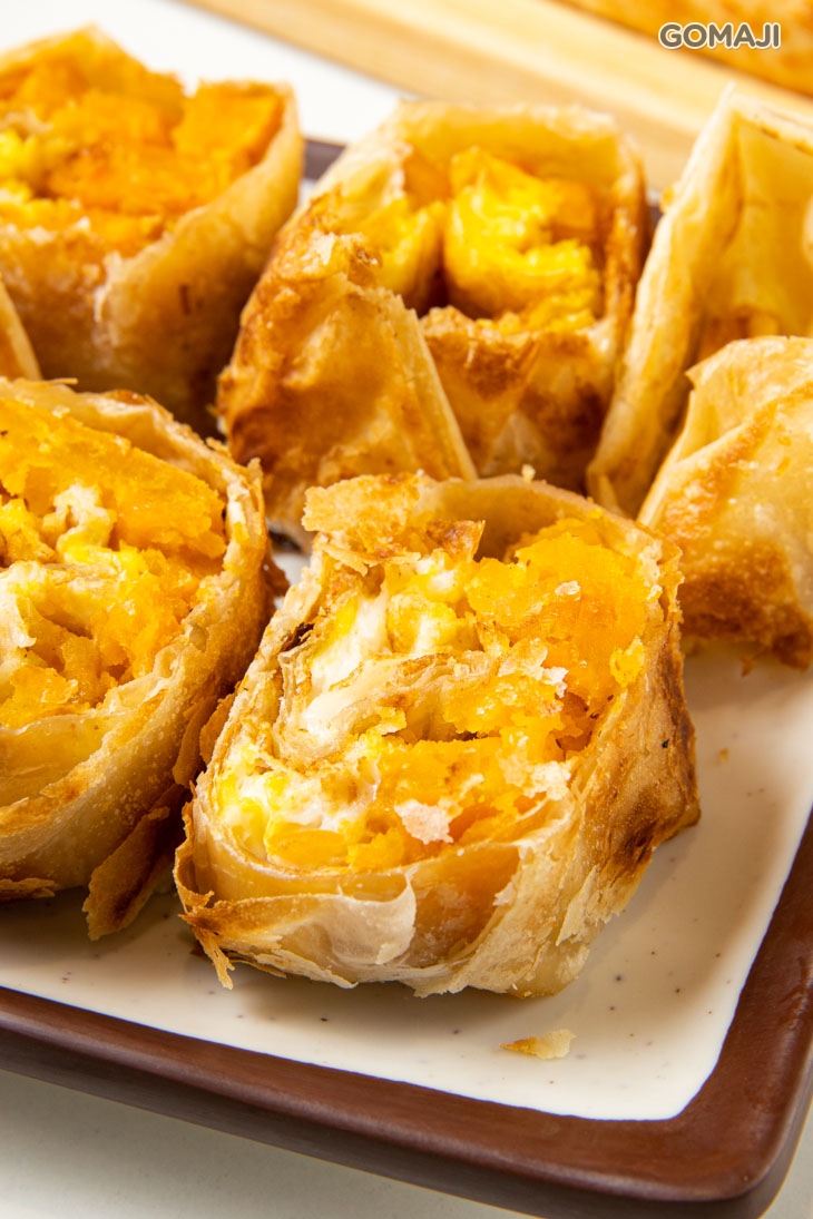 蜂蜜地瓜蛋捲餅 