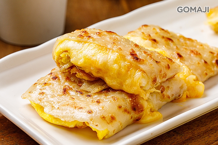 三種起司手工蛋餅