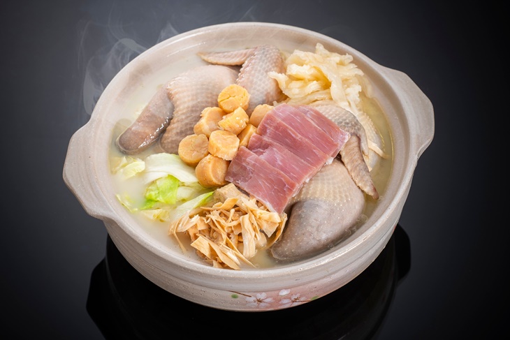 火烔扁尖雲吞老鴨湯