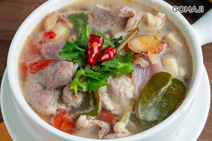 酸辣豬肉湯